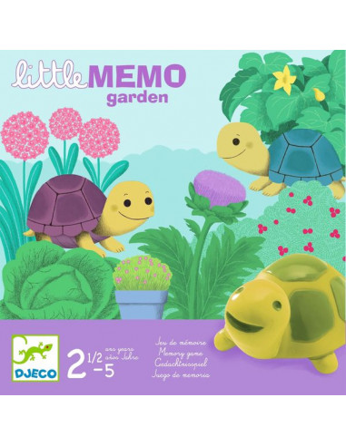 Jeu Little mémo garden - Djeco Jeu Little mémo garden - Djeco