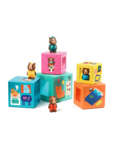 27€73 sur Puzzle animaux en bois pour les tout-petits 1 2 3 ans garçons  filles jouet éducatif - Multicolore - Puzzle - Achat & prix