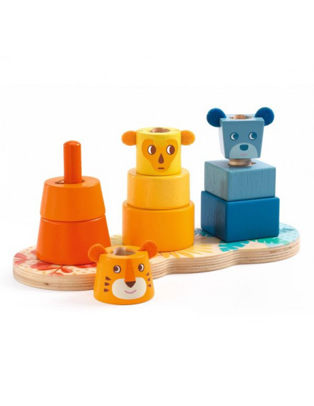 Bebe Montessori 1 an,Jouet Enfant Montessori 2 Ans,Jolie Voiture De Ferme  d'animaux,Paques Cadeau de Jouets Apprentissage pour Bébés