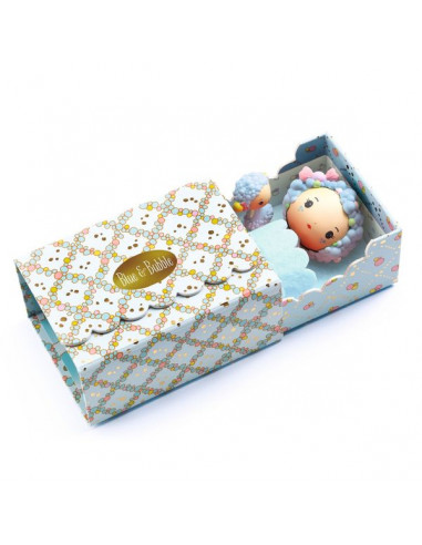 Blue Tinyroom - figurines Tinyly Djeco Blue Tinyroom - figurines Tinyly Djeco