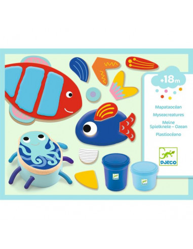 Pâte à modeler Mapataocéan - Djeco Pâte à modeler Mapataocéan - Djeco