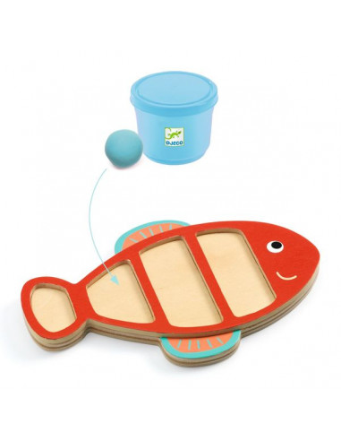 Pâte à modeler Mapataocéan - Djeco Pâte à modeler Mapataocéan - Djeco