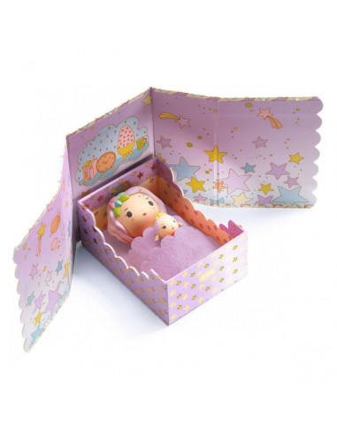 Violet Tinyroom - figurines Tinyly Djeco Violet Tinyroom - figurines Tinyly Djeco