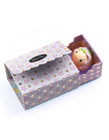 Violet Tinyroom - figurines Tinyly Djeco Violet Tinyroom - figurines Tinyly Djeco