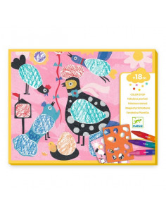 Fabuleux pochoirs Piou piou...