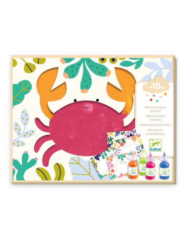 Peinture Barbouille et beau - Djeco Peinture Barbouille et beau - Djeco