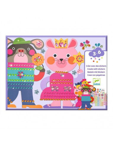 Créer avec des stickers Eclatants -... Créer avec des stickers Eclatants -...