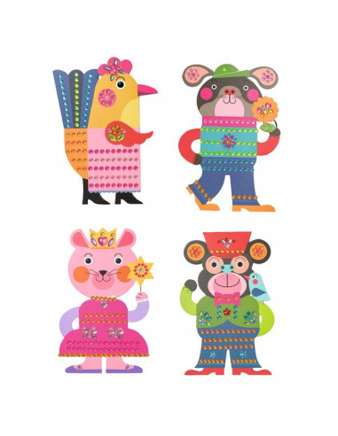 Créer avec des stickers Eclatants -... Créer avec des stickers Eclatants -...