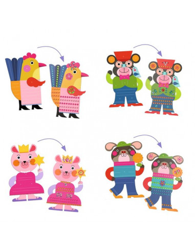 Créer avec des stickers Eclatants -... Créer avec des stickers Eclatants -...