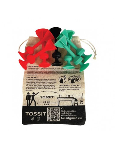 TOSSIT red cyan - Jeu de fléchettes... TOSSIT red cyan - Jeu de fléchettes...