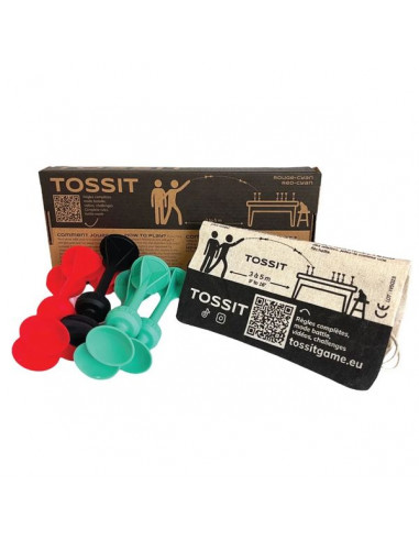 TOSSIT red cyan - Jeu de fléchettes... TOSSIT red cyan - Jeu de fléchettes...