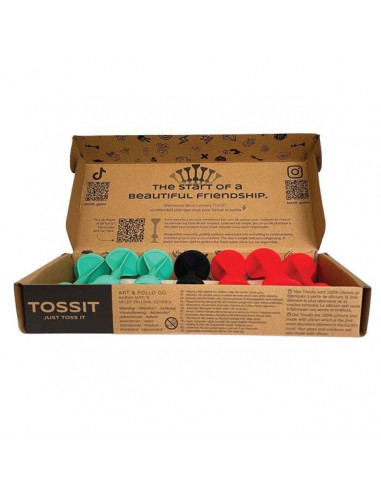 TOSSIT red cyan - Jeu de fléchettes... TOSSIT red cyan - Jeu de fléchettes...