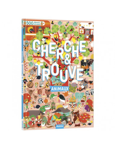 Livre Cherche et trouve animaux - Auzou