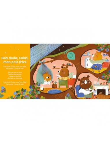 Livre Mes premières berceuses - Auzou Livre Mes premières berceuses - Auzou