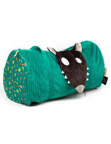 Sac de voyage Loup Les Deglingos Bagagerie enfant