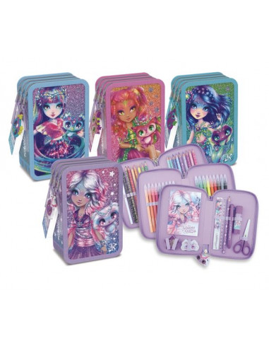 Trousse garnie à compartiments... Trousse garnie à compartiments...