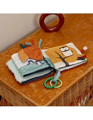 Livre d'éveil 2 en 1 forêt - Little... Livre d'éveil 2 en 1 forêt - Little...