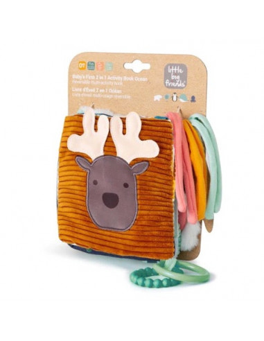 Livre d'éveil 2 en 1 forêt - Little... Livre d'éveil 2 en 1 forêt - Little...