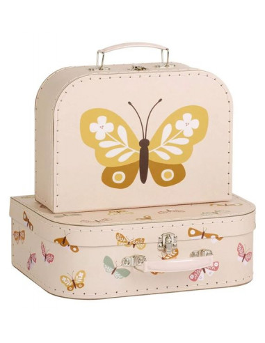 Set de valises papillons - A Little...