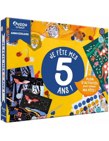 Mon coffret d'anniversaire je fête...