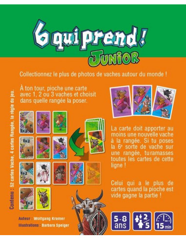 6 qui prend junior - jeu Gigamic 6 qui prend junior - jeu Gigamic
