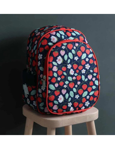 Sac à dos isotherme fraises - A... Sac à dos isotherme fraises - A...