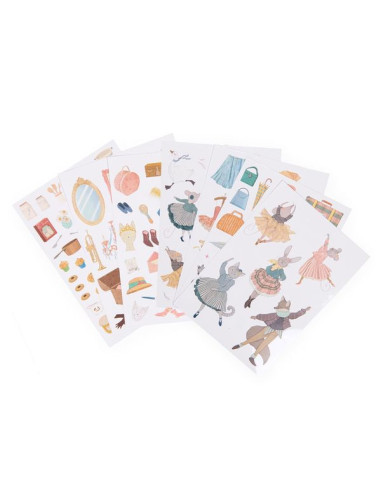 Cahier de coloriage et stickers La... Cahier de coloriage et stickers La...