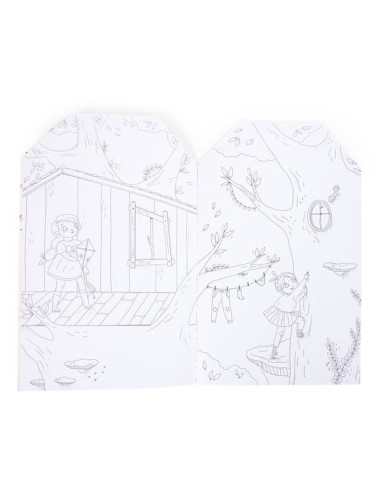 Cahier de coloriage et stickers Les... Cahier de coloriage et stickers Les...