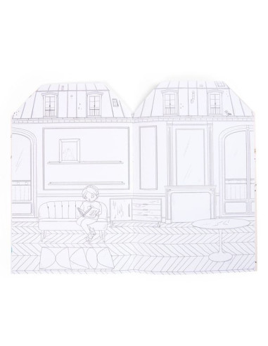 Cahier de coloriage et stickers Les... Cahier de coloriage et stickers Les...