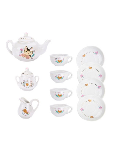 Valise dînette thé céramique Les... Valise dînette thé céramique Les...