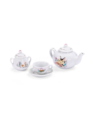 Valise dînette thé céramique Les... Valise dînette thé céramique Les...