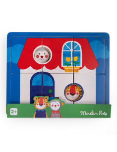 Puzzle 3 niveaux Les...