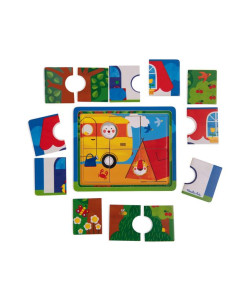 Puzzle 3 niveaux Les... 2