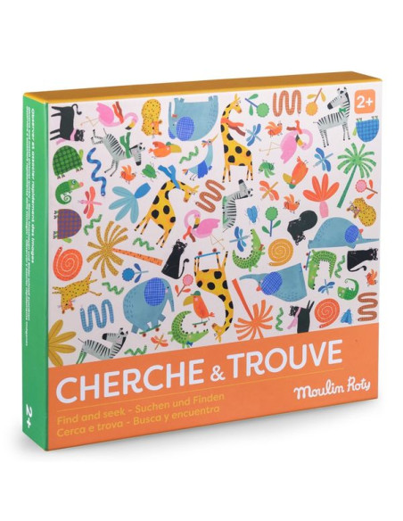 Cherche et trouve des tout-petits Jeux éducatif pour apprendre les