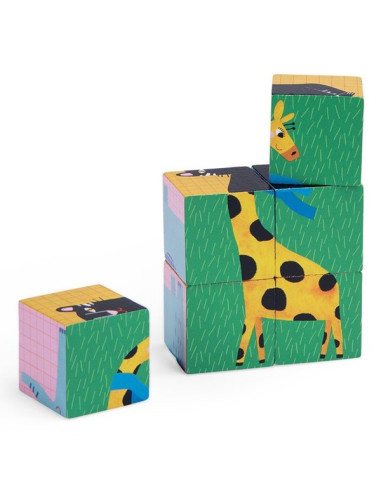 Puzzle 6 cubes Les toupitis - Moulin... Puzzle 6 cubes Les toupitis - Moulin...