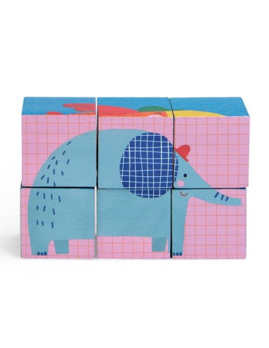 Puzzle 6 cubes Les toupitis - Moulin... Puzzle 6 cubes Les toupitis - Moulin...