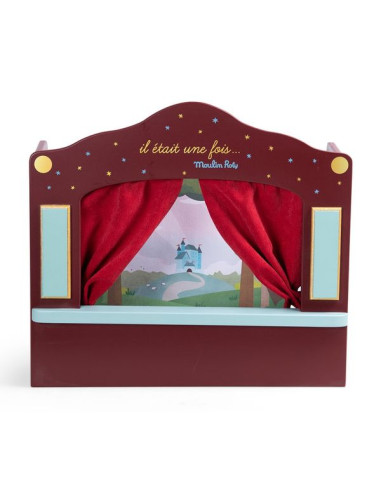 Petit théâtre de marionnettes -... Petit théâtre de marionnettes -...