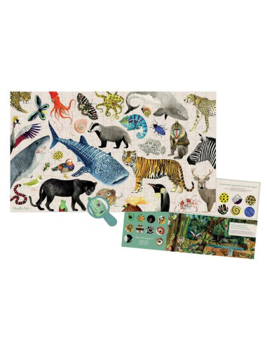 Puzzle 200 pièces les animaux du... Puzzle 200 pièces les animaux du...