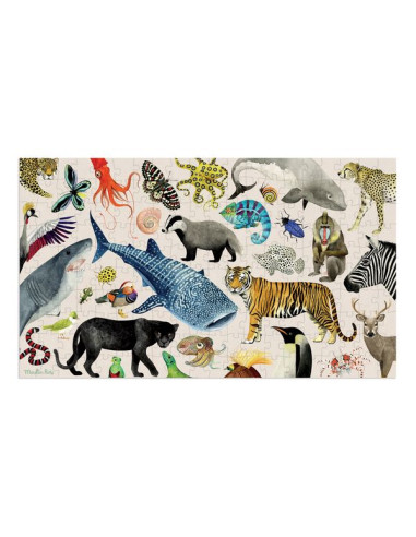 Puzzle 200 pièces les animaux du... Puzzle 200 pièces les animaux du...