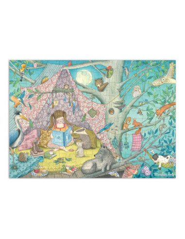Puzzle 100 pièces la cabane secrète... Puzzle 100 pièces la cabane secrète...