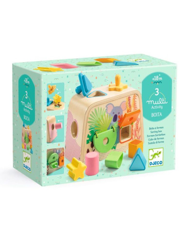 Boîte à forme Multi Boita - Djeco Boîte à forme Multi Boita - Djeco