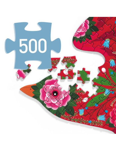 Bird Puzz'art 500 pièces - Djeco Bird Puzz'art 500 pièces - Djeco
