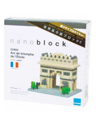 NANO BLOCKS Arc de Triomphe mini briques Puzzle Nanoblock Grand Cadeau