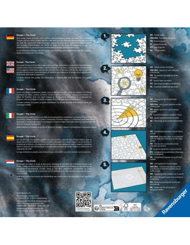 Puzzle Escape the Circle Paris -... Puzzle Escape the Circle Paris -...
