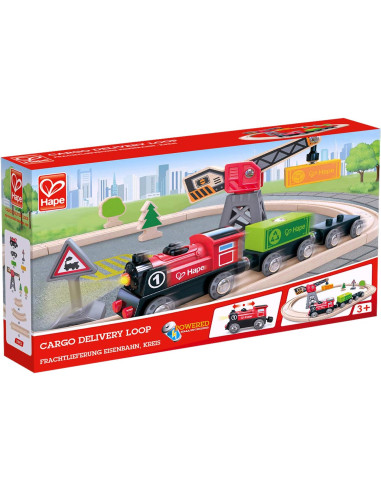 Circuit du train de marchandises - Hape Circuit du train de marchandises - Hape