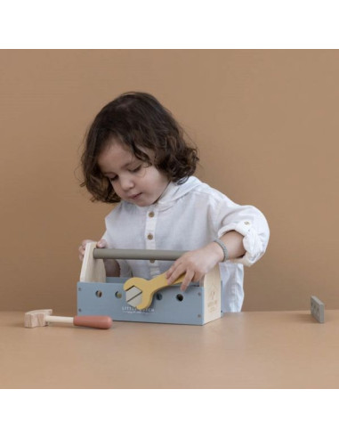 Boîte à outils en bois - Little Dutch Boîte à outils en bois - Little Dutch