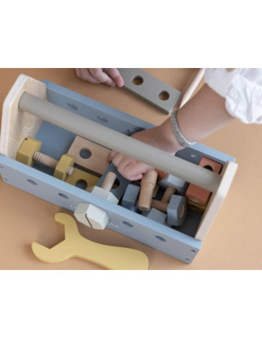Boîte à outils en bois - Little Dutch Boîte à outils en bois - Little Dutch