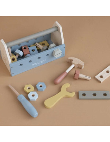 Boîte à outils en bois - Little Dutch Boîte à outils en bois - Little Dutch