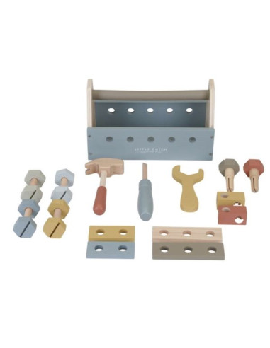 Boîte à outils en bois - Little Dutch Boîte à outils en bois - Little Dutch