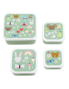 4 boites à goûter joie - A...